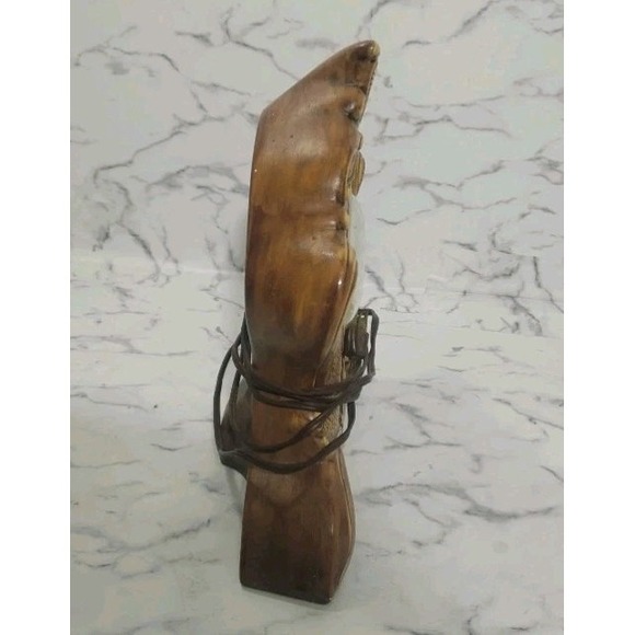 mcm 1964 "Mack" Lanshire Ceramic Electric Mantle Clock Vtg - Picture 2 of 5